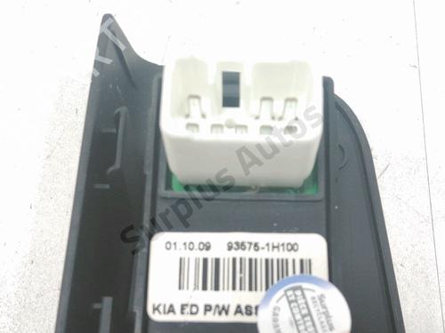 Left rear window switch KIA CEE'D Hatchback (ED) 1.6 CRDi 90 | BP37781119I29 - Image 3