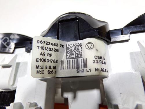 Climate control PEUGEOT 208 I (CA_, CC_) 1.6 BlueHDi 100 | BP28227532I5 