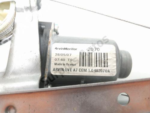 Rear right window mechanism PEUGEOT 207 SW (WK_) 1.6 HDi | BP29444233C25 