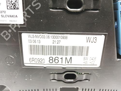 Instrument cluster VW POLO V (6R1, 6C1) 1.6 TDI | BP28230323C47 