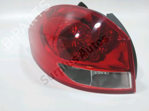 Used Left taillight RENAULT CLIO III Grandtour (KR0/1_) 1.5 dCi (KR0G) (68 hp) 31304826