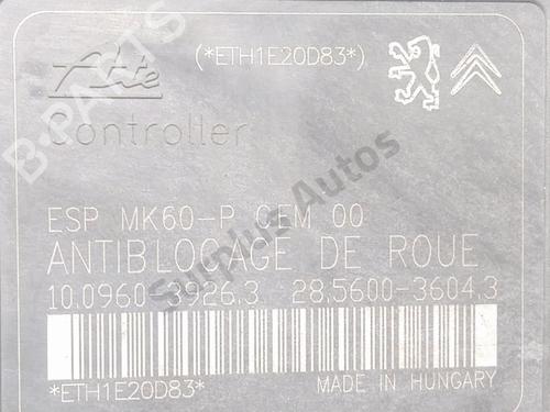 ABS pump CITROËN DS3 (SA_) 1.6 THP 155 | BP39088617M43 - Image 6