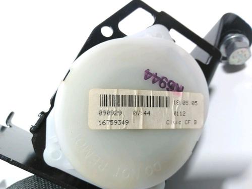 Rear left belt tensioner HONDA CIVIC VII Hatchback (EU, EP, EV) 1.6 i (EP2, EU8, EU6) | BP29857548C89