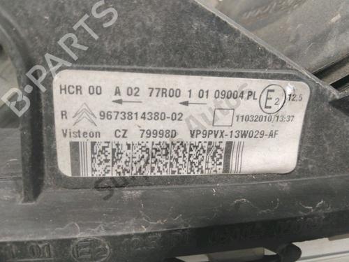 Højre forlygte CITROËN C3 II (SC_) 1.4 HDi 70 (SC8HZC, SC8HR0, SC8HP4) | BP30102014C29