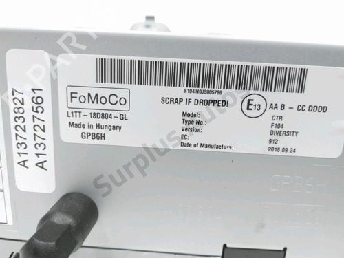 Radio FORD FIESTA VII (HJ, HF) 1.1 Ti-VCT | BP32334474E6