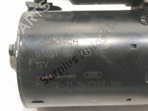 Starter OPEL MERIVA A MPV (X03) 1.3 CDTI (E75) | BP37763747M8 - Image 3