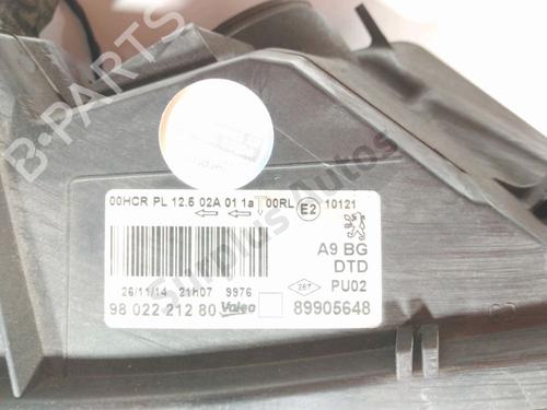 Right headlight PEUGEOT 208 I (CA_, CC_) 1.4 HDi | BP28803951C29 