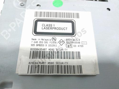 Radio RENAULT TWINGO II (CN0_) 1.2 16V (CN04, CN0B) | BP28836240E6 