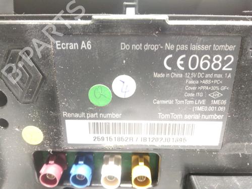 Display monitor RENAULT CLIO III (BR0/1, CR0/1) 1.5 dCi | BP28229699C48