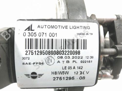 Right front fog light MINI MINI (R56) Cooper D | BP28265599C31 
