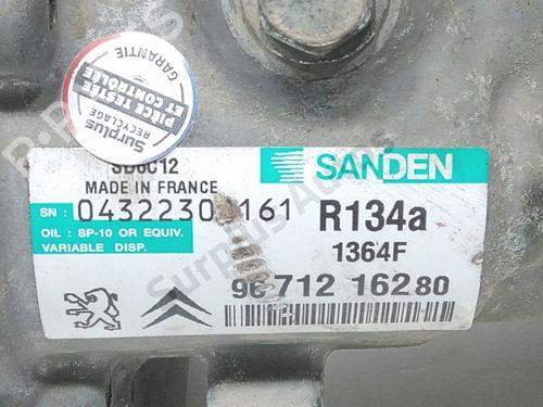 AC compressor CITROËN C3 II (SC_) 1.4 HDi 70 (SC8HZC, SC8HR0, SC8HP4) | BP39705719M34 - Image 5