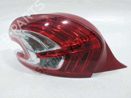 Used Left taillight PEUGEOT 208 I (CA_, CC_) 1.2 VTI 82 (82 hp) 31006844