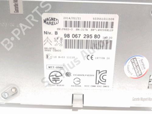 Radio PEUGEOT 2008 I (CU_) 1.4 HDi | BP32260789E6 - Image 2