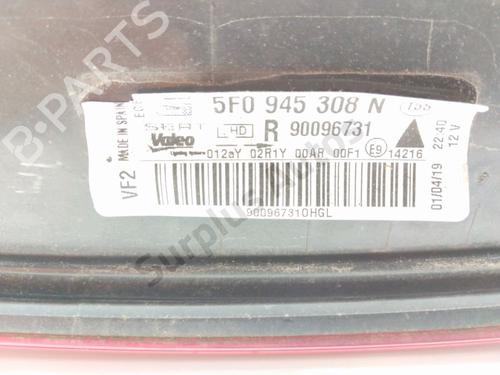 Højre baglygte bagklap SEAT LEON (5F1) 2.0 TDI | BP28267580C80 