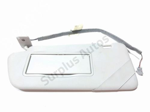 Venstre solskærm Venstre solskærm PEUGEOT 3008 I MPV (0U_) 1.6 HDi (112 hp) 39707064 39707064