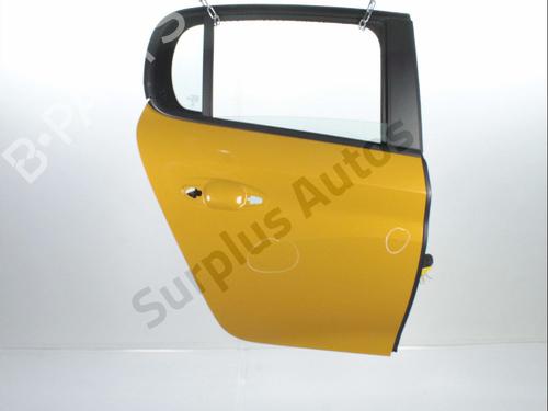 Used Right rear door PEUGEOT 208 II (UB_, UP_, UW_, UJ_) 1.2 PureTech 75 (75 hp) 29580263
