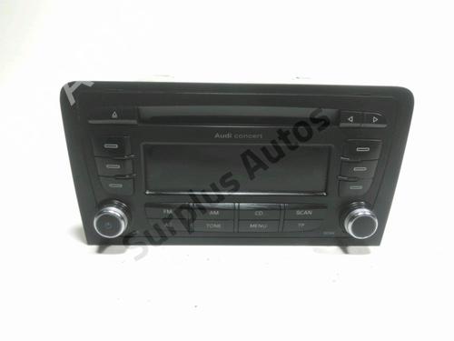 Used Radio AUDI A3 (8P1) 1.9 TDI (105 hp) 31350573