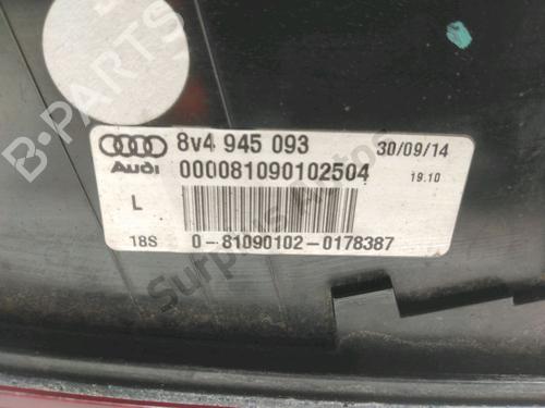 Left tailgate light AUDI A3 Sportback (8VA, 8VF) 2.0 TDI | BP37788043C79 - Image 3