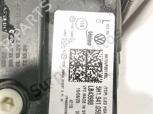 Venstre forlygte VW GOLF VIII (CD1, DA1) 1.5 TSI | BP38948367C28 - Image 3