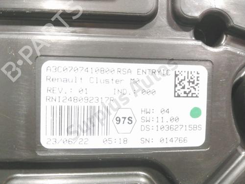 Instrument cluster DACIA DUSTER (HM_) 1.5 dCi 115 (HMAD) | BP37769323C47 - Image 3
