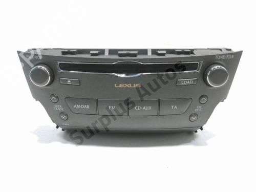 Used Radio Radio LEXUS IS II (_E2_) 200d (ALE20_, ALE20R) (150 hp) 33903873 33903873