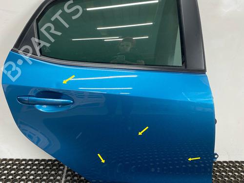 Used Right rear door MAZDA 2 (DE_, DH_) 1.3 MZR (DE3FS) (84 hp) 29031804