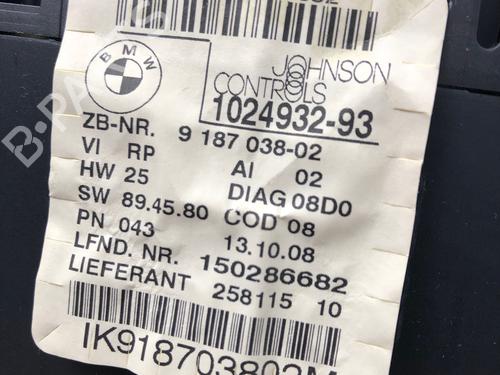 Instrument cluster BMW 1 (E87) 116 i | BP30180616C47 