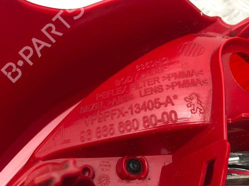 Left taillight PEUGEOT 207 (WA_, WC_) 1.6 16V VTi | BP29221261C34 