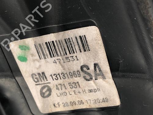 Left mirror OPEL ZAFIRA / ZAFIRA FAMILY B (A05) 1.9 CDTI (M75) | BP29037302C26 