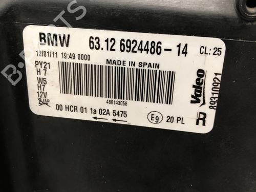 Right headlight BMW 1 (E87) 116 i | BP29221253C29 