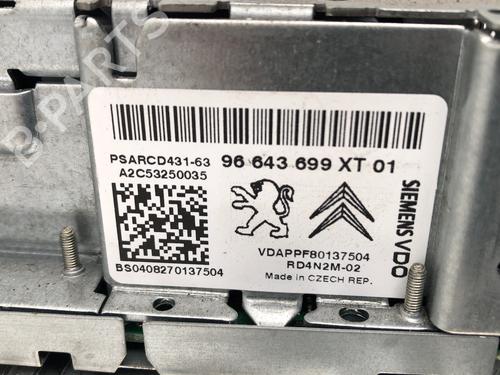 Radio PEUGEOT 207 (WA_, WC_) 1.6 16V VTi | BP30180611E6