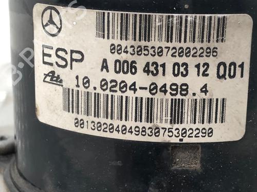 ABS pump MERCEDES-BENZ C-CLASS Coupe (CL203) C 180 Kompressor (203.746) | BP29037773M43 