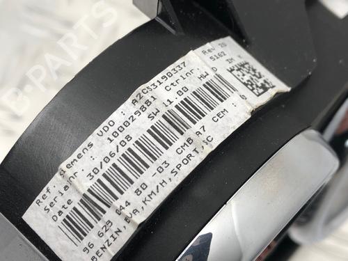 Instrument cluster PEUGEOT 207 (WA_, WC_) 1.6 16V VTi | BP30204883C47 