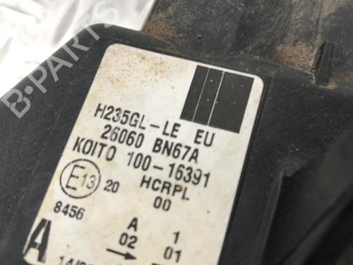 Left headlight NISSAN ALMERA II (N16) 1.5 | BP29035960C28 