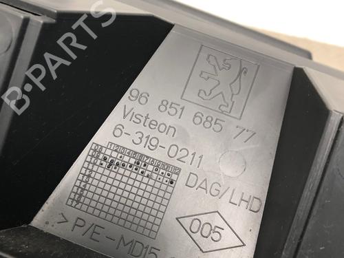 Cup/Object holder PEUGEOT 3008 I MPV (0U_) 1.6 HDi | BP30859053I37