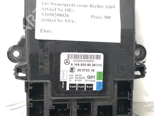 Module électronique MERCEDES-BENZ A-CLASS (W169) A 160 (169.031, 169.331) (95 hp) 29030680