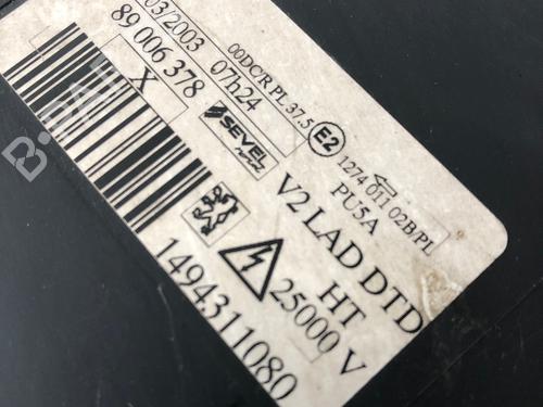Right headlight PEUGEOT 807 (EB_) 2.0 HDi | BP29031861C29 