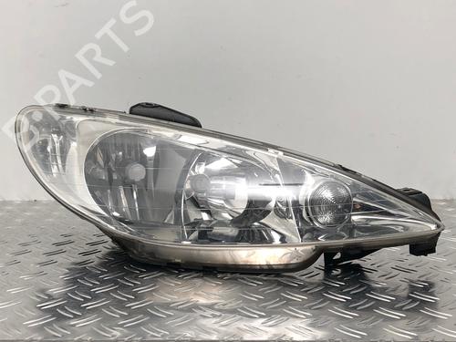 Used Right headlight PEUGEOT 206 CC (2D) 1.6 16V (2DNFUF, 2DNFUR) (109 hp) 29036474