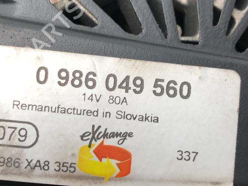 Alternator PEUGEOT 307 Break (3E) 1.6 16V | BP30529185M7 