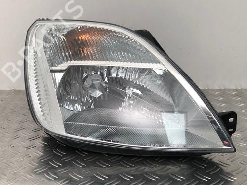 Used Right headlight FORD FIESTA V (JH_, JD_) 1.25 16V (70 hp) 29036531