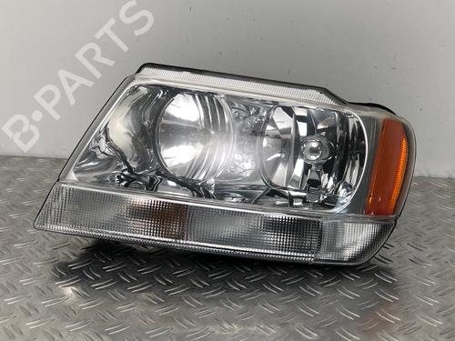 Used Left headlight JEEP CHEROKEE (XJ) 2.1 D 4x4 (80 hp) 29034088
