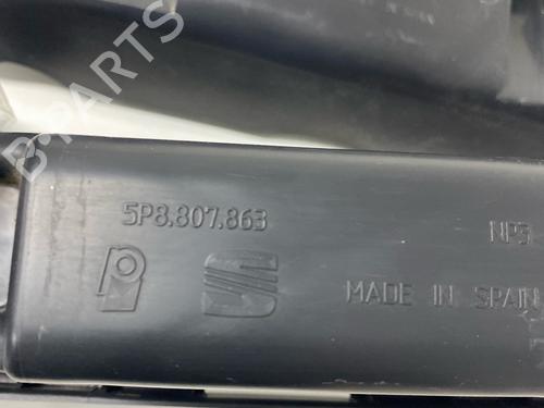 Rear bumper bracket SEAT ALTEA XL (5P5, 5P8) 1.2 TSI | BP29030760C159 