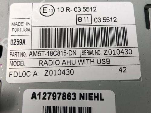 Radio FORD FIESTA VI (CB1, CCN) 1.25 | BP29035092E6