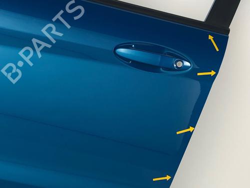 Left front door FORD FIESTA VI (CB1, CCN) 1.25 | BP29032117C2