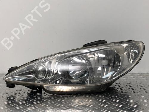 Used Left headlight PEUGEOT 206 CC (2D) 1.6 16V (2DNFUF, 2DNFUR) (109 hp) 29037213