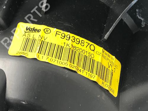 Heater blower motor VW TOURAN (1T1, 1T2) 1.4 TSI | BP29033815M62 