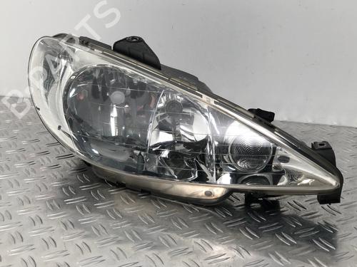 Used Right headlight PEUGEOT 206 CC (2D) 1.6 16V (2DNFUF, 2DNFUR) (109 hp) 29035470
