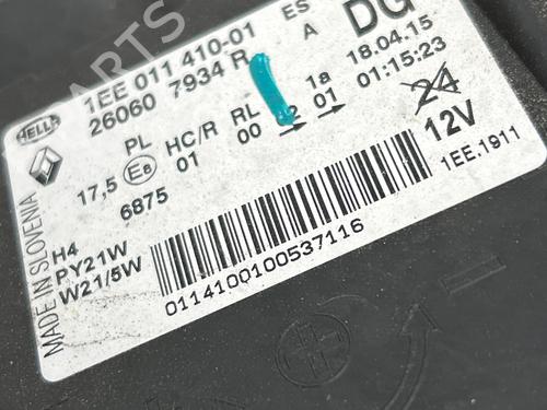Left headlight RENAULT TRAFIC III Van (FG_) 1.6 dCi 115 (FGMD) | BP36413484C28 - Image 8