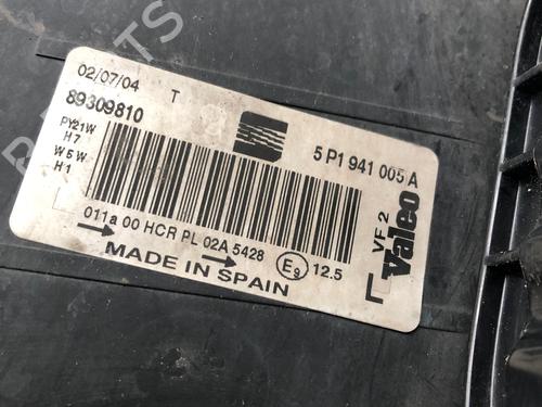 Left headlight SEAT ALTEA (5P1) 2.0 TDI | BP29031851C28 