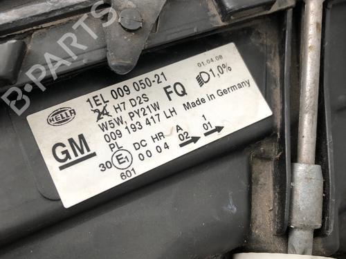 Left headlight OPEL OMEGA B Estate (V94) 2.2 DTI 16V (F35, M35, P35) | BP29034351C28 